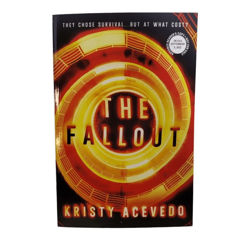 ARC The Fallout book by Kristy Acevedo Trade Paperback